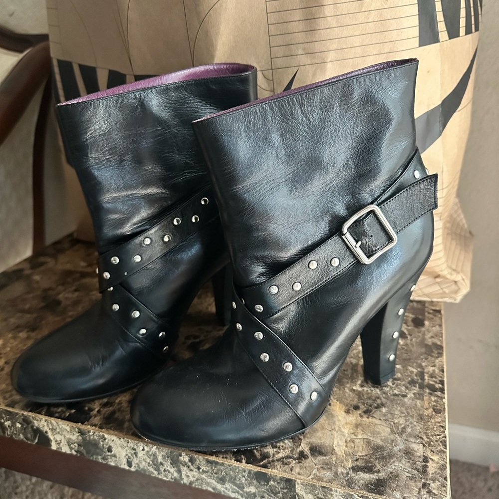 Marc Jacobs Black Booties
